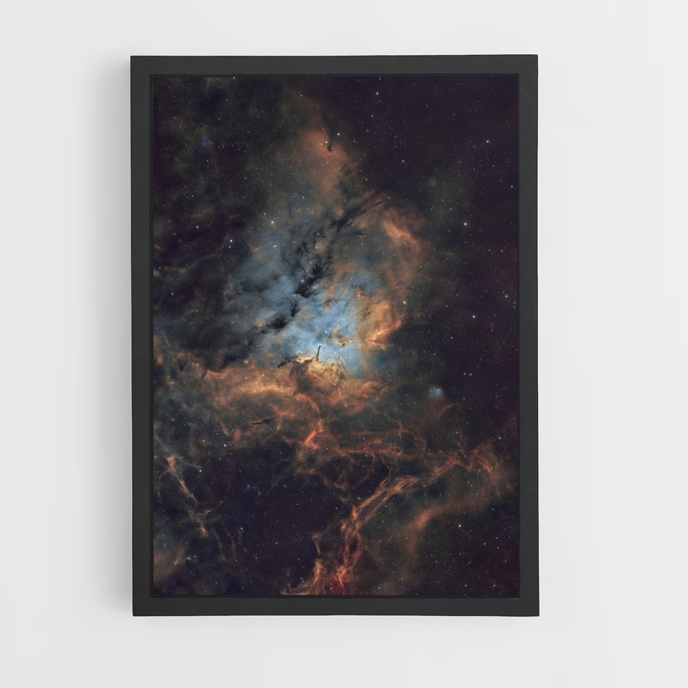 Poster Étoiles Naissantes – affiche Art spatial (vue 2)